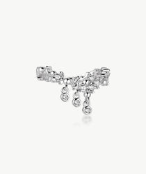 Silver Cubic Zirconia Pinky Ring | Belvria