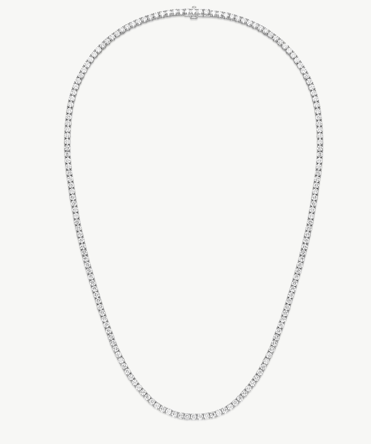 8ct Lab-Grown Diamond Tennis Necklace | Belvria