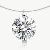 1ct Floating Lab-Grown Diamond Necklace | Belvria