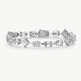 9.7ct Mixed-Shape Lab-Grown Diamond Bracelet | Belvria