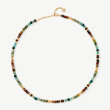 Multicolor Gemstone Beaded Necklace | Belvria