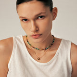 Multicolor Gemstone Beaded Necklace | Belvria