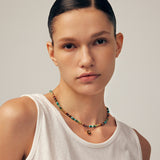 Multicolor Gemstone Beaded Necklace | Belvria