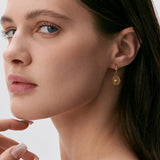 Tiger Eye Detachable Hoop Earrings | Belvria