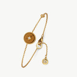 Tiger Eye Bracelet in Gold Vermeil | Belvria