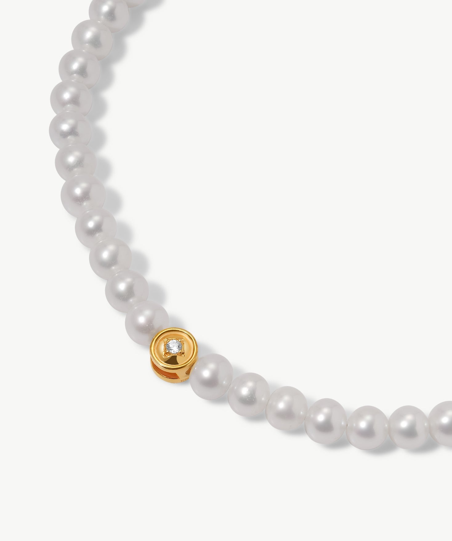 Classic White Pearl Strand Necklace | Belvria