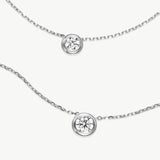 Lab-Grown Diamond Bezel Necklace | Belvria