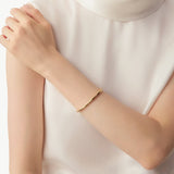 Gold Celestial Star Bangle Bracelet | Belvria