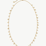 Gold Celestial Star Long Necklace | Belvria