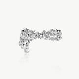 Silver Cubic Zirconia Pinky Ring | Belvria