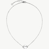 White Quartz Orb Pendant Necklace | Belvria
