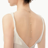 White Quartz Long Beaded Necklace | Belvria
