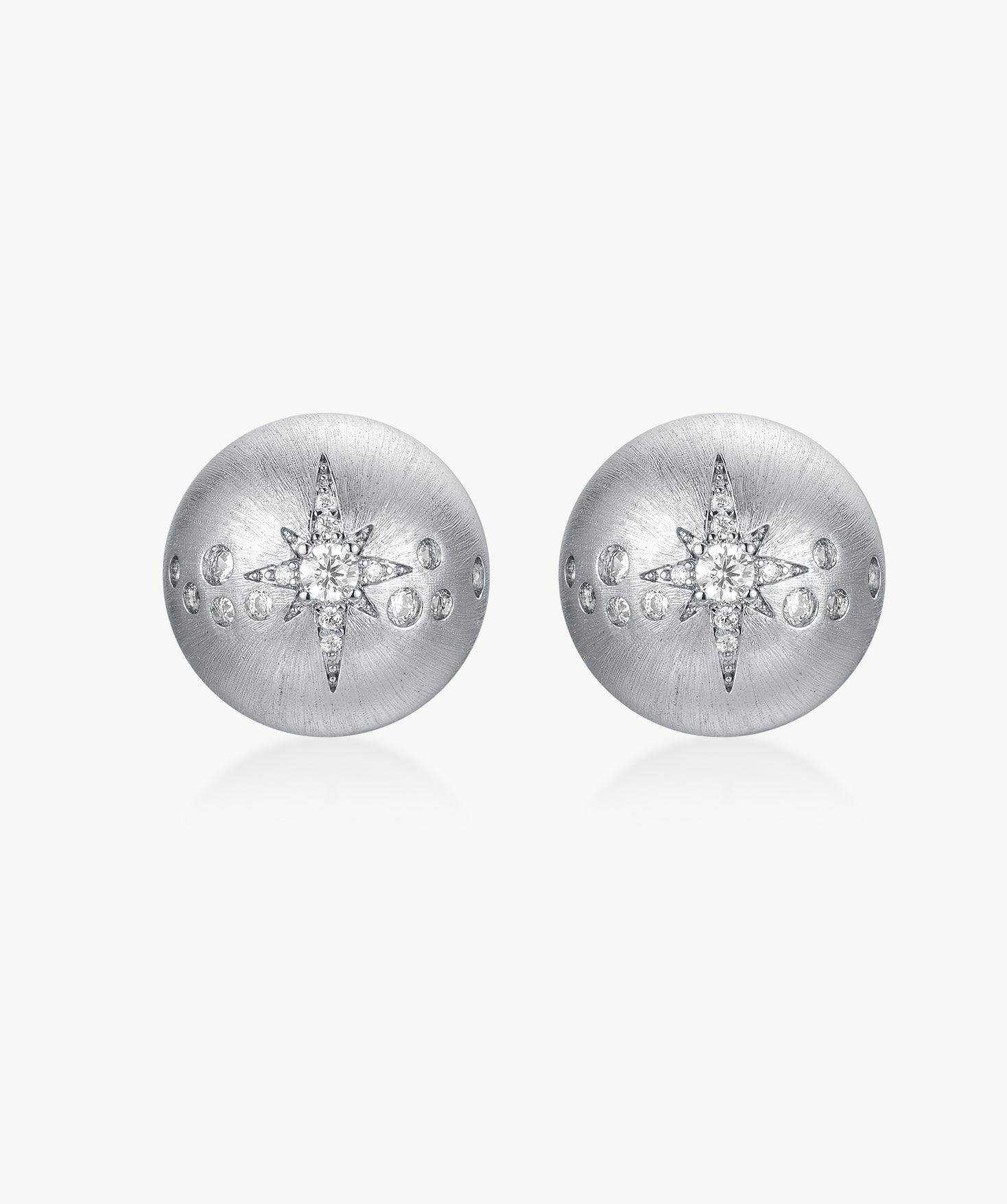 White Quartz Detachable Drop Earrings | Belvria