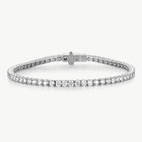 3.4ct Lab-Grown Diamond Tennis Bracelet | Belvria