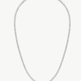 8ct Lab-Grown Diamond Tennis Necklace | Belvria