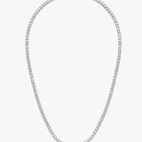 15ct Lab-Grown Diamond Tennis Necklace | Belvria