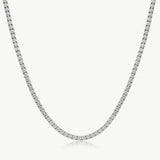 15ct Lab-Grown Diamond Tennis Necklace | Belvria