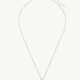 Emerald-Cut Lab-Grown Diamond Halo Necklace | Belvria