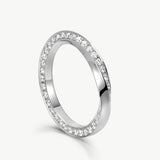 INFINI Pavé Diamond Möbius Ring