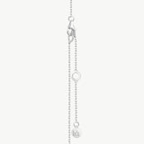 Silver Geometric Pendant Necklace | Belvria