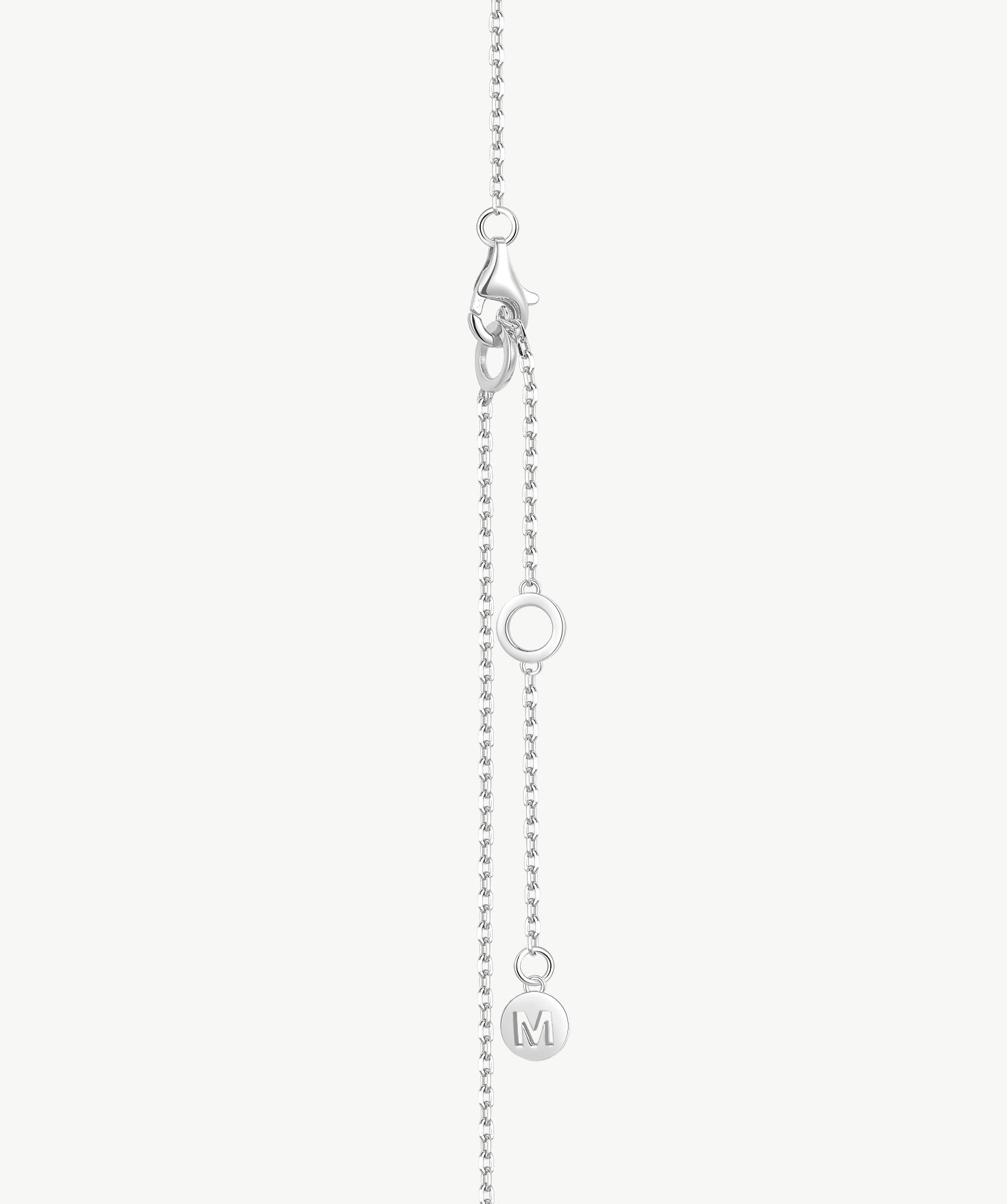 Silver Geometric Pendant Necklace | Belvria