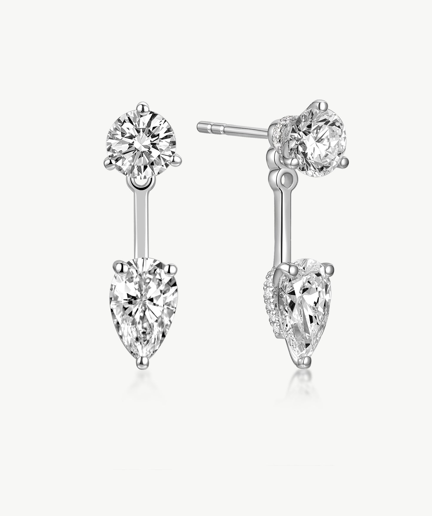 Convertible Lab-Grown Diamond Earrings | Belvrial
