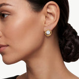 Organic Freshwater Pearl Stud Earrings | Belvria