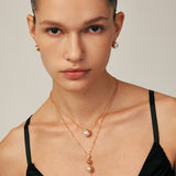 Gold Pearl Pendant Necklace | Belvria