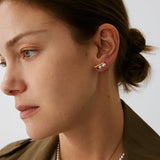 Freshwater Pearl Spike Stud Earrings | Belvria