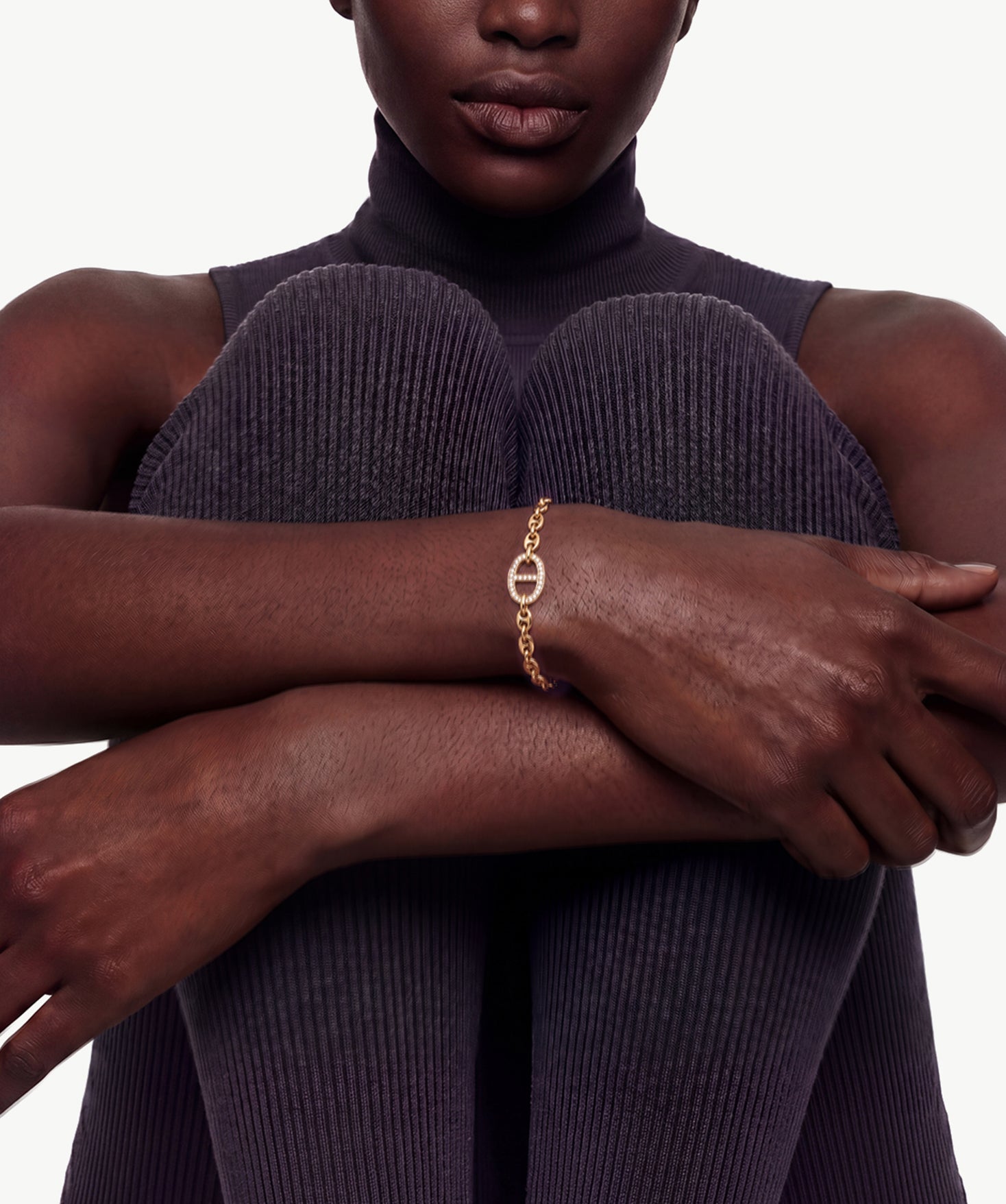 Gold Mariner Chain Bracelet | Belvria