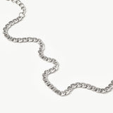 Silver Mini Mariner Chain Bracelet | Belvria