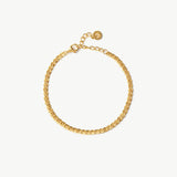 Gold Mini Mariner Chain Bracelet | Belvria