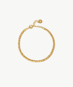 Gold Mini Mariner Chain Bracelet | Belvria