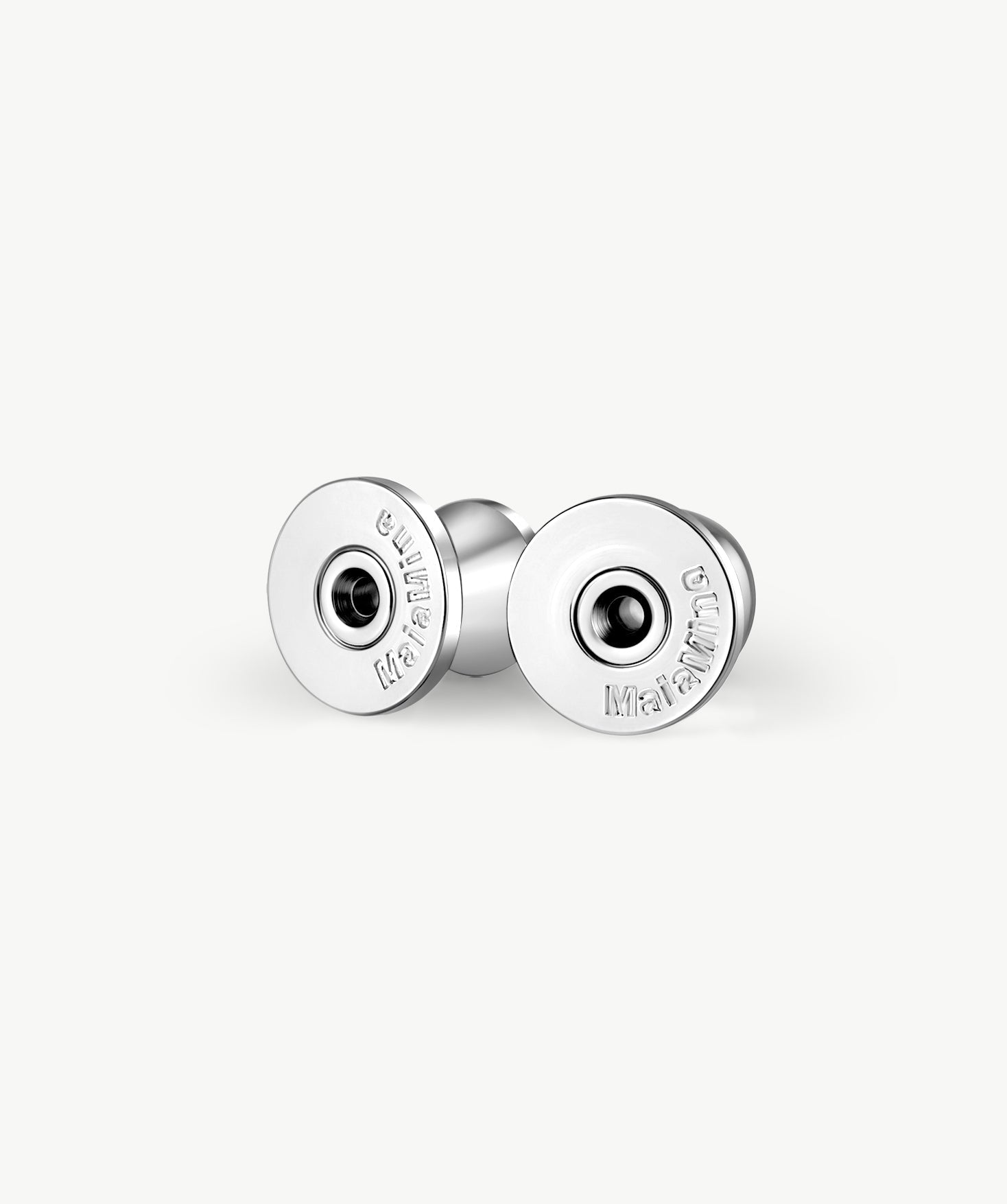 Silver Mariner Link Stud Earrings | Belvria