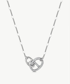 Silver Interlocking Mariner Link Necklace | Belvria