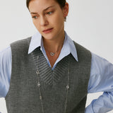Silver Interlocking Mariner Link Necklace | Belvria
