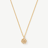 Champagne Solitaire Pendant Necklace | Belvria