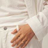 Gold Claw-Set Solitaire Ring | Belvria